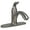 Brushed Nickel, variant on Valterra PF231322 Single-Handle Hybrid Kitchen Faucet with Side Spray - Chrome