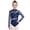 Navy Blue, variant on Gymnastics Leotard for Girls Mesh Long Sleeve Ballet Dance Unitard Sparkle Rhinestone Figure Skating Bodysuit Red 8