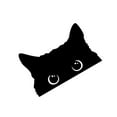 thumbnail image 7 of RUISINERY Car Bumper Sticker Funny Peeking Cats Sticker 5.9x3.8inch Waterproof Laptop Car Decal for Car Truck Exterior Decoration, 7 of 7