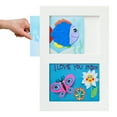 thumbnail image 4 of Americanflat 8.5x11 Kids Art Frame Holds 25 Artworks - Slide-In Picture Frame with Two Opening and Art Storage - White, 4 of 7