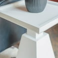 thumbnail image 5 of Powell Caryn Side Table, 22.5" Tall, White, 5 of 9