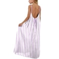 thumbnail image 2 of Amidoa A Line Dress for Girl Spaghetti Strap Summer Dresses Toddlers Sundress Casual, 2 of 9