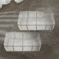 thumbnail image 1 of Milisten Organizador De Cajón Para Ropa Interior Y Calcetines Con Múltiples Compartimentos Transparente, 1 of 8