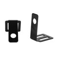 thumbnail image 4 of piezas de soporte de luz de señal de giro universal para motocicleta, soporte de lámpara, negro, 4 of 5