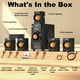 thumbnail image 5 of Sistema de sonido envolvente para cine en casa, subwoofer Bobtot de 4 pulgadas, 5 of 9