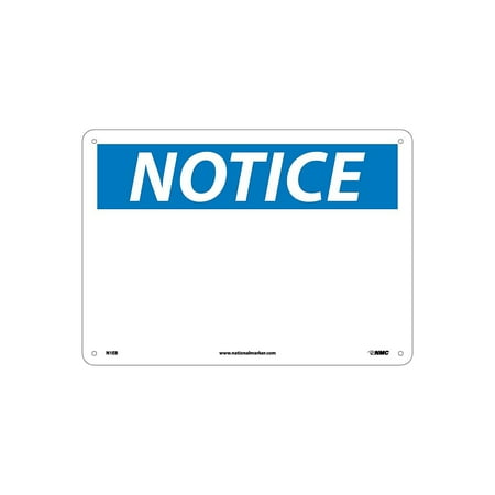 UPC: 0887481068992 | National Marker Notice Signs; (No Legend) 10X14 Fiberglass N1EB