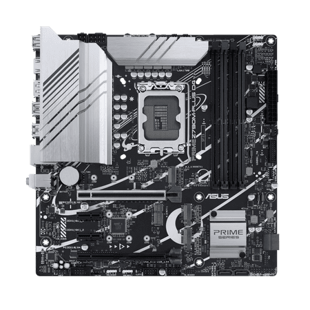 ASUS Prime Z790M-Plus D4 LGA 1700(Intel® 14th & 13th & 12th Gen) microATX motherboard (PCIe® 5.0, 3xM.2 slots, 10+1 DrMOS, DDR4,1 Gb LAN, DP, USB 3.2 Gen 2x2 Type-C®,front USB 3.2 Gen 1 Type-C®, Thund