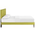 thumbnail image 4 of Modway Phoebe King Upholstered Platform Bed with Round Tapered Legs, Multiple Colors, 4 of 7