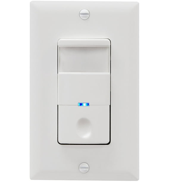 TOPGREENER PIR Occupancy Motion Sensor Switch, Time Delay 5/10/20/30