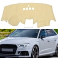 thumbnail image 1 of Cubierta de tablero de Unique Bargains para Ford Fiesta 2011-2019, alfombrilla de tablero antideslizante de poliéster y silicona color beige, 1 of 7