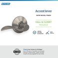 thumbnail image 4 of Levier d'Accent de Passage FACC Nickel Satiné, 4 of 11