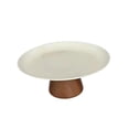 thumbnail image 2 of DOLITY Footed Fruit Bowl Stable Wooden Base for Kitchen Countertop Home Living Room S, 2 of 9