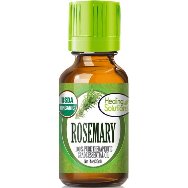 Organic Rosemary Essential Oil (100 Pure USDA Certified Organic