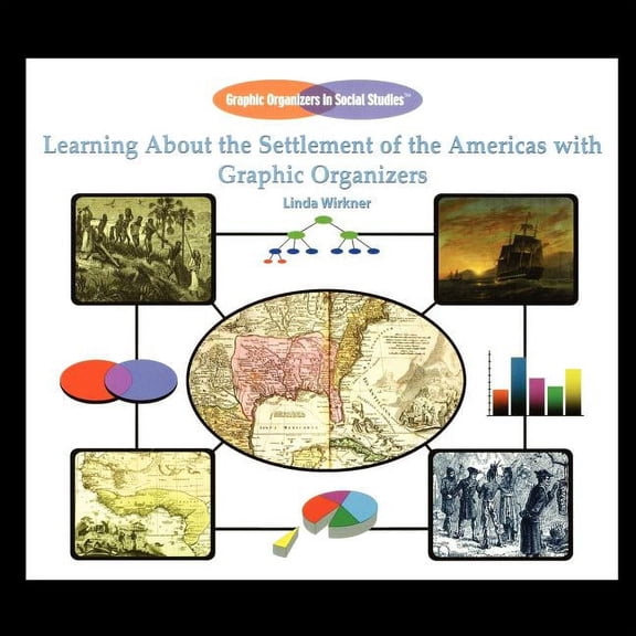 Learning about the Settlement of the Americas with Graphic Organizers (Paperback)