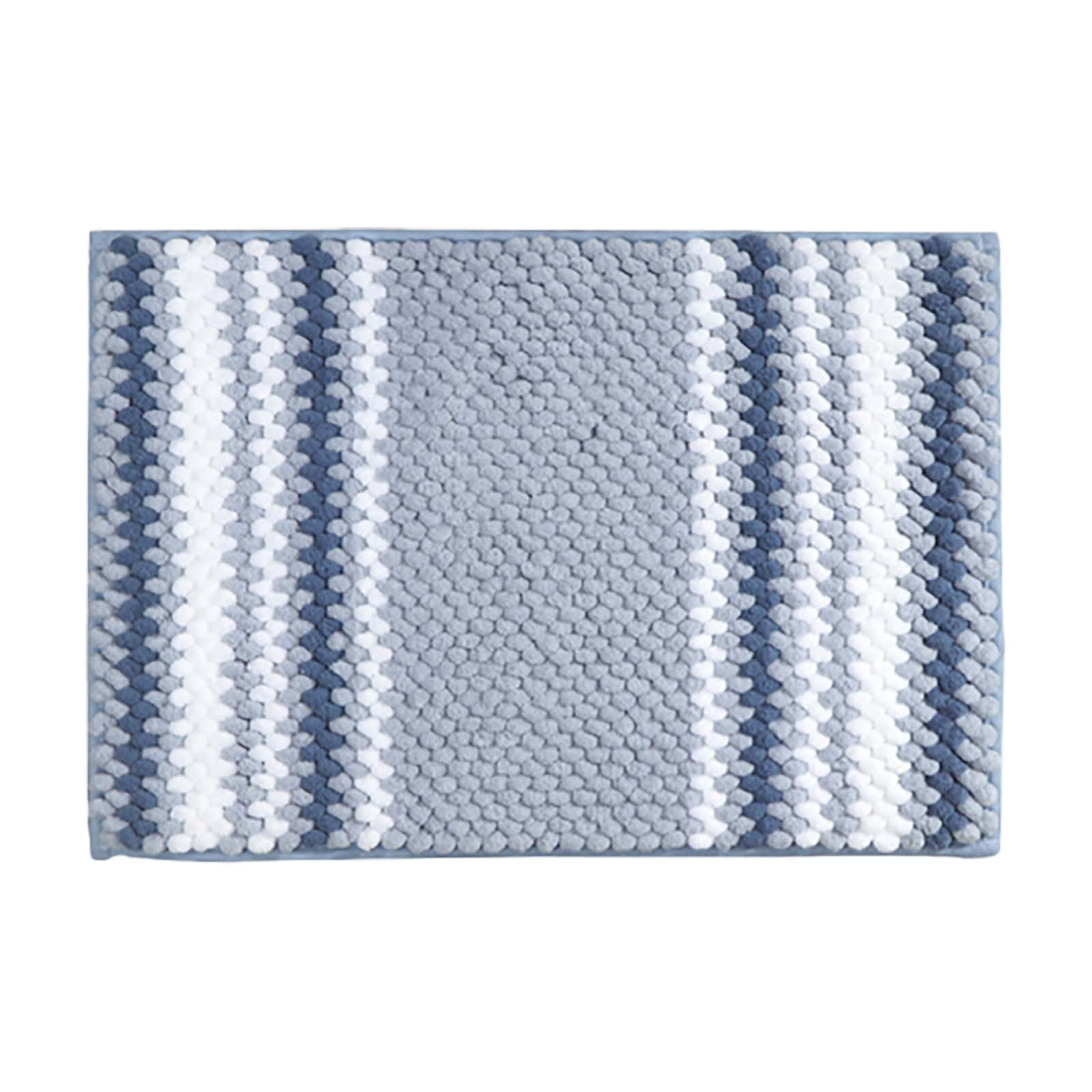 Yousi Tapis, Tapis en Polyester, Tapis de Bain Lavable Antidérapant
