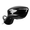 thumbnail image 5 of MIRROR Compatible For 2015-2016 Mazda CX-5 Left Driver Heated Power Glass In-housing Signal Light Paintable, 5 of 5
