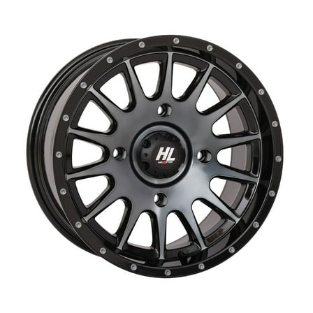 High Lifter by STI HL25 15x7 ATV/UTV Wheel - Gloss Dark Tint (4/156)  10mm