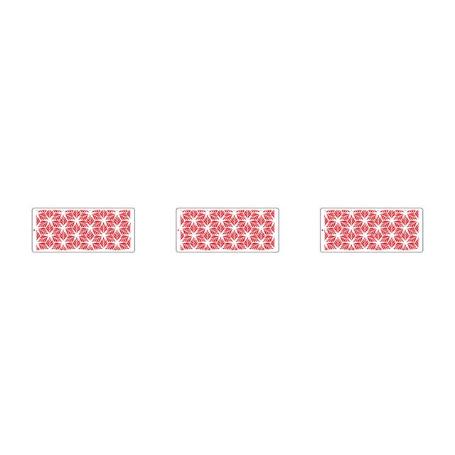 yingyy Party Cake Fondant Plastic Stencil Reusable Foldable Border Sugar Sieve Mould Icing Template Baking Tool Home Bakeware JY-6156 3Set