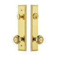thumbnail image 3 of Grandeur 840293 Carre Solid Brass Tall Plate Single Cylinder Keyed Entry Set - Bronze, 3 of 6