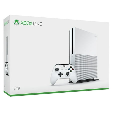 Open Box Microsoft Xbox One S 2TB HDD - White - 2DZ-00001