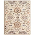 thumbnail image 4 of Rugsotic Carpets Hand Tufted Wool Eco-Friendly Area Rugs - 5'x8', Rectangle, Cream, Modern Contemporary Design, High Pile Handmade Anti Skid Rugs for Living Room, Bed Room (K00714), 4 of 6