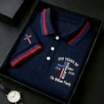 thumbnail image 2 of XDZJLR Mens Polo Shirt 250 Anniversary Patriotic Short Sleeve Casual Comfort Commemorative Graphic Collared Independence Day 4Th Of July Shirts Men S-5Xl, 2 of 5