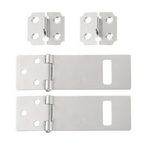 SOPOTUTU 2 Sets Stainless Steel Garage Door Locks Heavy Duty Security Hardware