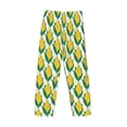 thumbnail image 3 of Lsque Corn Cob Print Men's Pajama Pants, Lounge Pant - Comfortable Home Wear,Elastic Waistband, Stylish Design-Large, 3 of 9