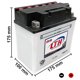thumbnail image 2 of Lth 16Cl-B 12V 19Ah Bci para Moto, 2 of 5