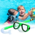 thumbnail image 5 of Kids Swimming Goggles with Snorkel Set, Large Frame HD Anti-Fog Diving Mask & Dry Top Snorkel for Boys Girls, Leak-Proof Adjustable Strap for Pool, Beach, Ocean Snorkeling Safety Gear Ages 6-12​, 5 of 6