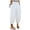 White, variant on Summer Pants for Women Casual Linen Cotton Elastic High Waist Harem Trousers with Pockets Loose Boho Relaxed Cropped Cuffed Ankle Pants, Black XXL