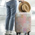 thumbnail image 2 of Pioneer Flower Floral Print Pattern Luggage Cover Fashion Suitcase Cover Baggage Covers Fit 25-28 Inch Luggage (Go Travel), 2 of 5