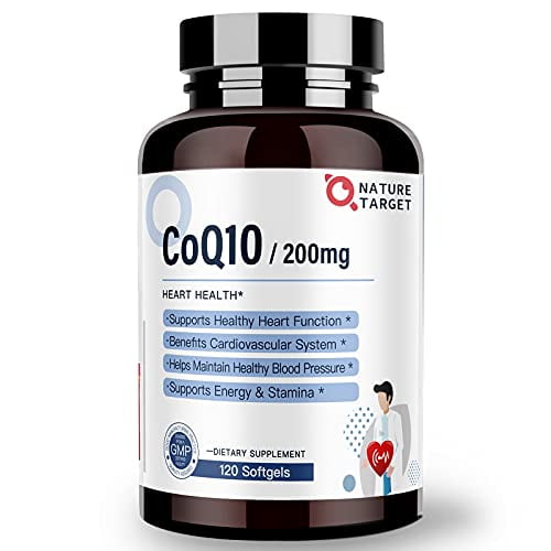 CoQ10200mgSoftgels + PQQ with OrganicOliveOil High Absorption