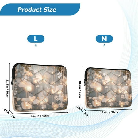 YAZAOO Laptop Sleeves Simplicity Creative Pattern Slim and Light YAZAOO Laptop Bag Style No.395602063