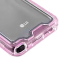 thumbnail image 1 of LG Stylo 5 Phone Case Hybrid Armor Full-Body Shockproof Defener Four Corner Frame Bumper Hard PC & Soft TPU Rubber Silicone 3 Layers Protective Case PINK Transparent Clear Cover for LG Stylo 5, 1 of 1