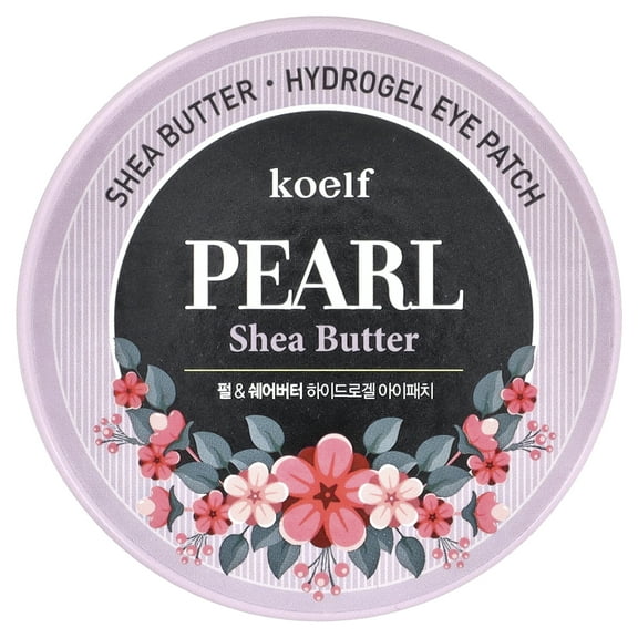 Koelf Pearl Shea Butter Hydrogel Eye Patch, 60 Patches