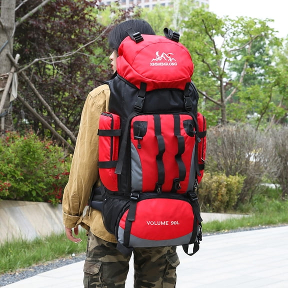 Outdoor Hiking Hiking Backpack Men,Dark Blue