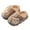 Khaki, variant on Cute Girls' Anime Fuzzy Slippers Lovely Soft Warm Winter House Slippers with Flat Sole Anti-slide Safe Slip-on Slipper Indoor Winter Fashion Footwear
