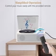 thumbnail image 3 of Reproductor de CD portátil de escritorio M-Amazup con altavoces dobles, USB, AUX y radio FM, 3 of 8