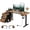 Rustic Brown, variant on GUNAITO 55.1" Electric Standing Desk with 3-Drawer Cabinet, Adjustable Height Desk with Memory Panel, Office & Gaming Desk,Rustic Brown