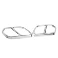 thumbnail image 1 of Reparación de repuesto de acero inoxidable embellecedor protector de punta de escape cuádruple para coche mantenimiento cromado, 1 of 12