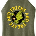 thumbnail image 3 of The Grinch - Tricks And Treats The Grinch - Juniors High Neck Tank Top, 3 of 5
