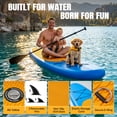 thumbnail image 5 of Naipo 10FT Inflatable Paddle Board 30in Wide Design Stand Up Paddle Board with Paddle Accessories for Family Beginners Youth Blue Yellow, 5 of 12