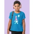 thumbnail image 2 of Bunny With Balloon T-Shirt Juniors -Image by Shutterstock,  x-Small, 2 of 4
