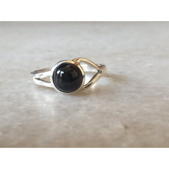 black moonstone ring,beautiful ring in natural gemstone for women