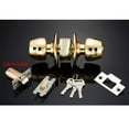 thumbnail image 5 of YIEMEEN Adjustable Latches Entry Door Knob polishes Brass Door Lock for Main Entrances, 5 of 12