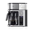 thumbnail image 1 of Braun MultiServe Plus Cafetera de goteo sin cápsulas de 10 tazas, 7 tamaños de preparación/elaboración fría y caliente, acero inoxidable KF9270SI, 1 of 5