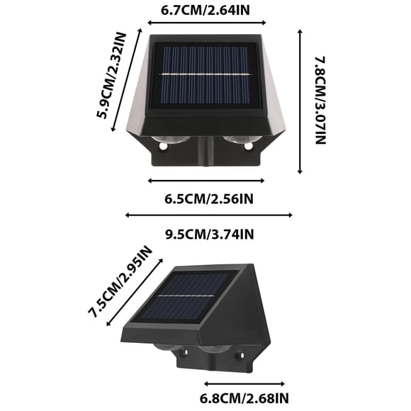 Solar Lights Outdoor Solar Wall Lamp Outdoor Garden Lamp Villa Garden Wall Lamp Outdoor Wall Decoration Ambient Lightsolar Lights Outdoor Garden