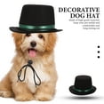 thumbnail image 3 of BESTYASH Sombrero De Fiesta Para Mascotas Negro Portátil Con Ajustable Y Cómodo, 3 of 8