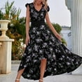 thumbnail image 1 of Vestido sin mangas para mujer, vestido largo informal de verano con estampado floral, vestidos largos, 1 of 3